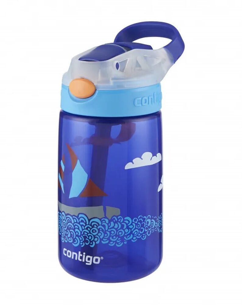 Contigo Kids Drink Bottle Gizmo Flip Autospout - 410ml Yacht