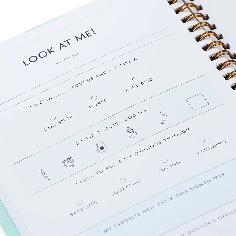 Hallmark Gifts - My First Year Baby Book Blue