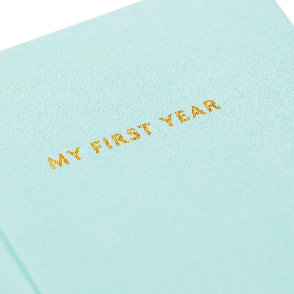 Hallmark Gifts - My First Year Baby Book Blue