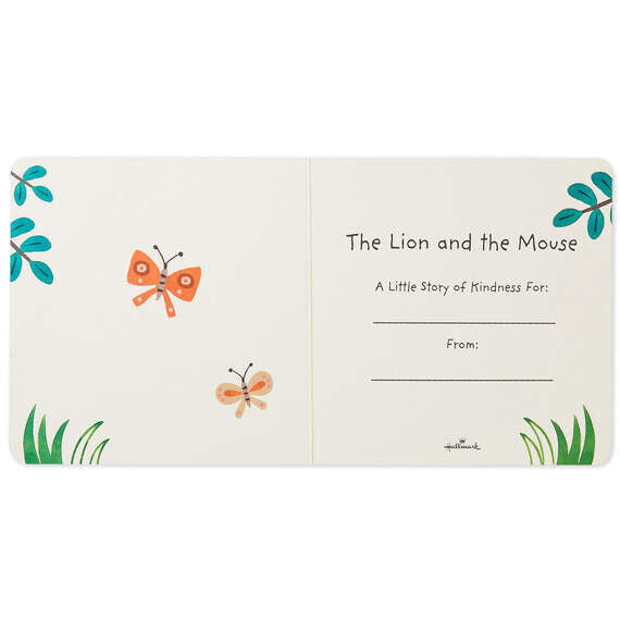 Hallmark Gifts - The Lion and the Mouse Board Book and Lion Lovey Blanket Set