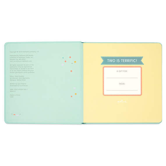 Hallmark Gifts - Two Is Terrific! Birthday Book