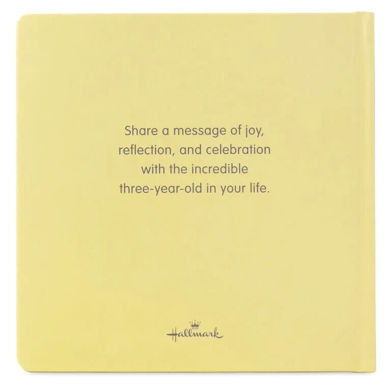 Hallmark Gifts - Three Is Awesome! Birthday Book
