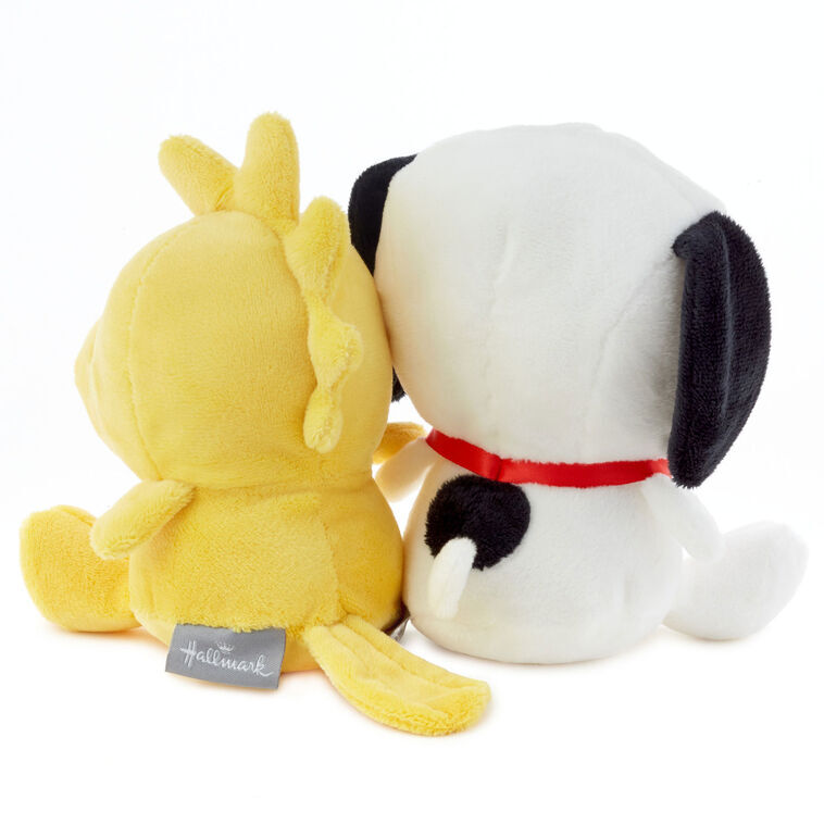 Hallmark Better Together Magnetic Plush - Peanuts Snoopy and Woodstock