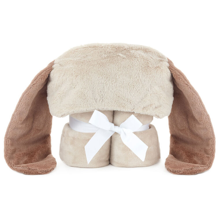 Hallmark Gifts - Baby Bunny Hooded Blanket with Pockets