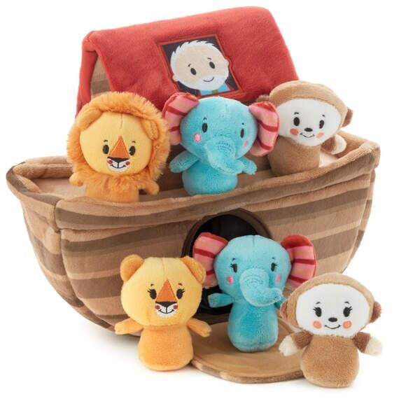 Hallmark Gifts - Noah's Ark and Animals Plush Playset 7pc