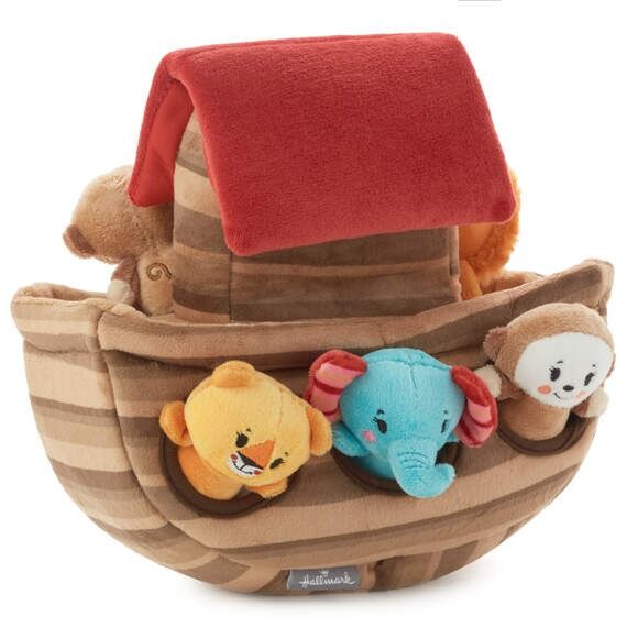 Hallmark Gifts - Noah's Ark and Animals Plush Playset 7pc