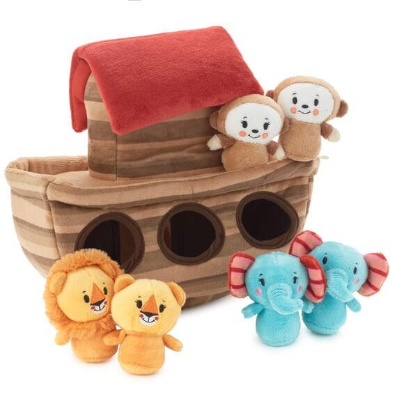 Hallmark Gifts - Noah's Ark and Animals Plush Playset 7pc