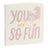 Hallmark Gifts - MopTops - Furry Cat Plush with You Are So Fun Board Book