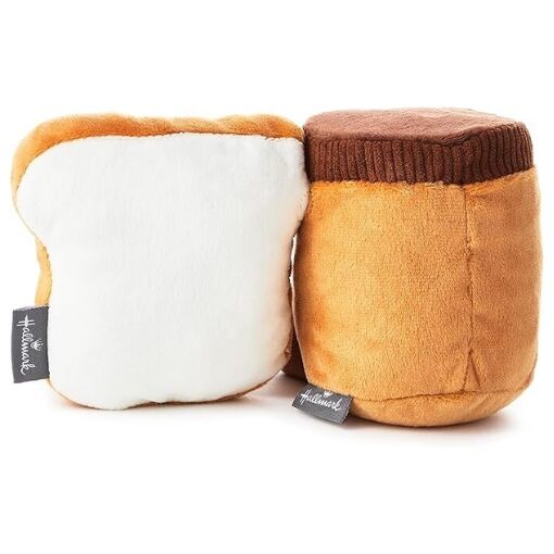 Hallmark Better Together Magnetic Plush - Peanut Butter and Jelly