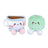 Hallmark Better Together Magnetic Plush - Teacup and Macaron