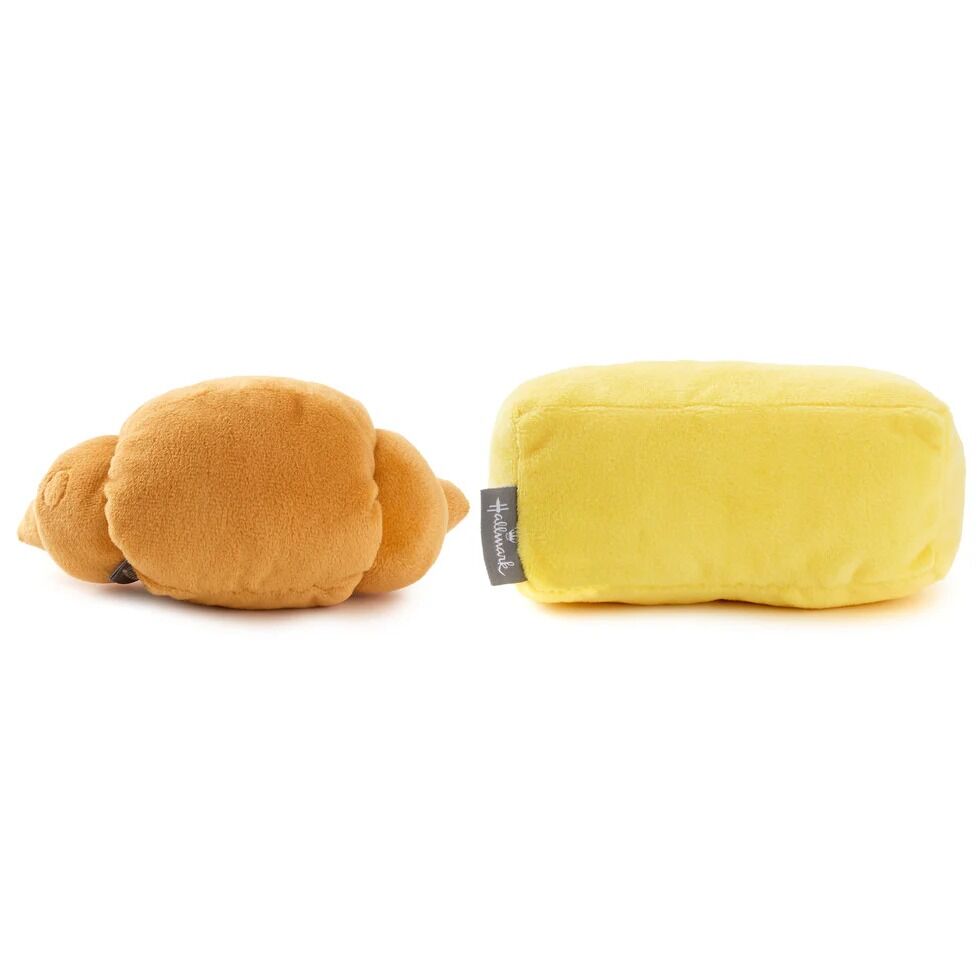 Hallmark Better Together Magnetic Plush - Croissant and Butter