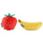 Hallmark Better Together Magnetic Plush - Strawberry and Banana