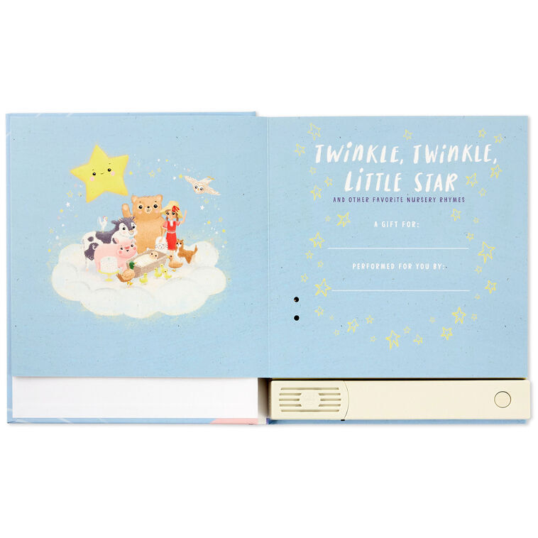 Hallmark Gifts - Twinkle Twinkle Little Star & Other Favourite Nursery Rhymes Recordable Storybook