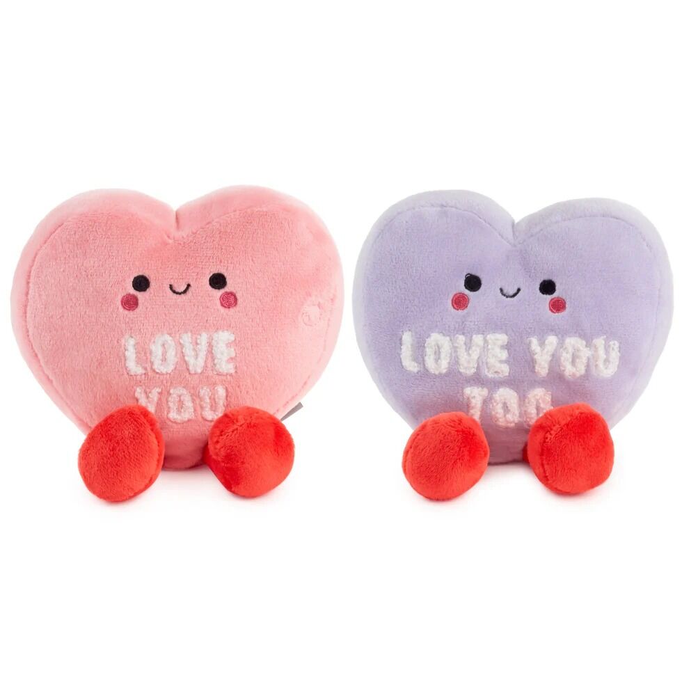 Hallmark Better Together Magnetic Plush - Love Hearts