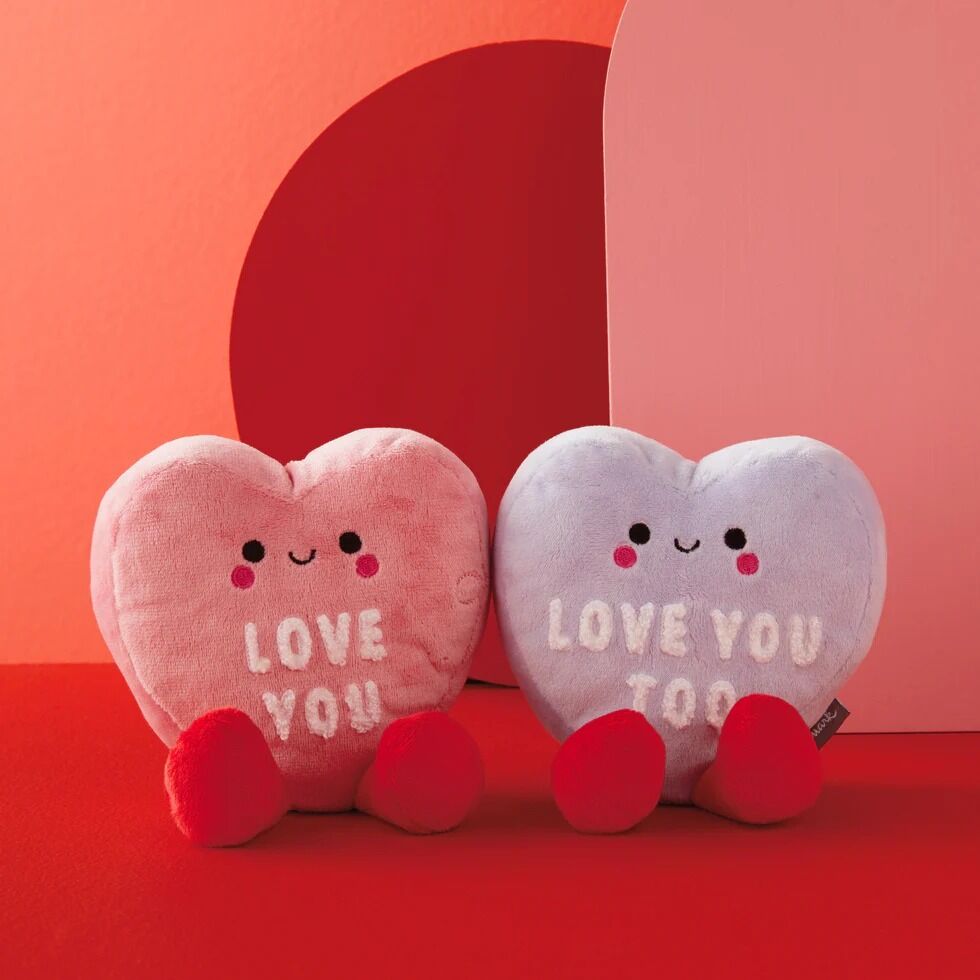 Hallmark Better Together Magnetic Plush - Love Hearts