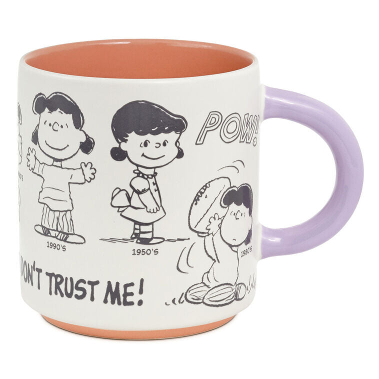 Hallmark Gifts - Peanuts 75th Anniversary Lucy Through The Decades Mug