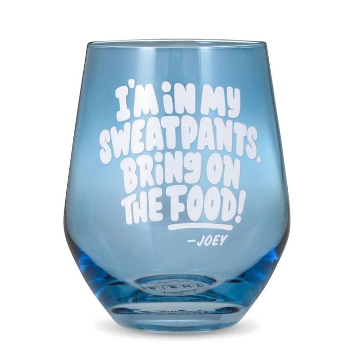 Hallmark Gifts - Friends Bring On The Food Stemless Wine Glass