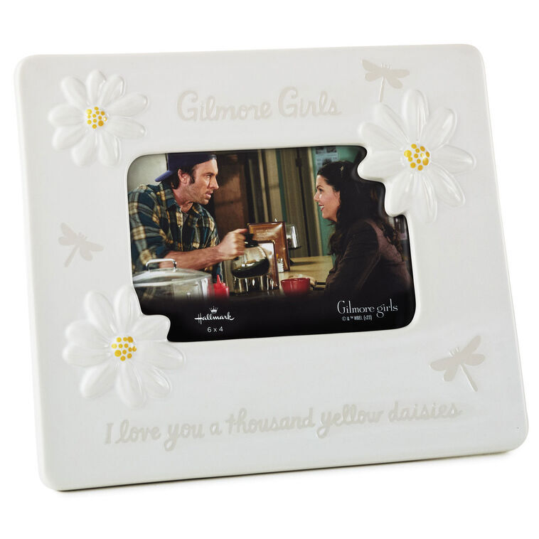 Hallmark Gifts - Gilmore Girls Thousand Yellow Daisies Photo Frame 4x6