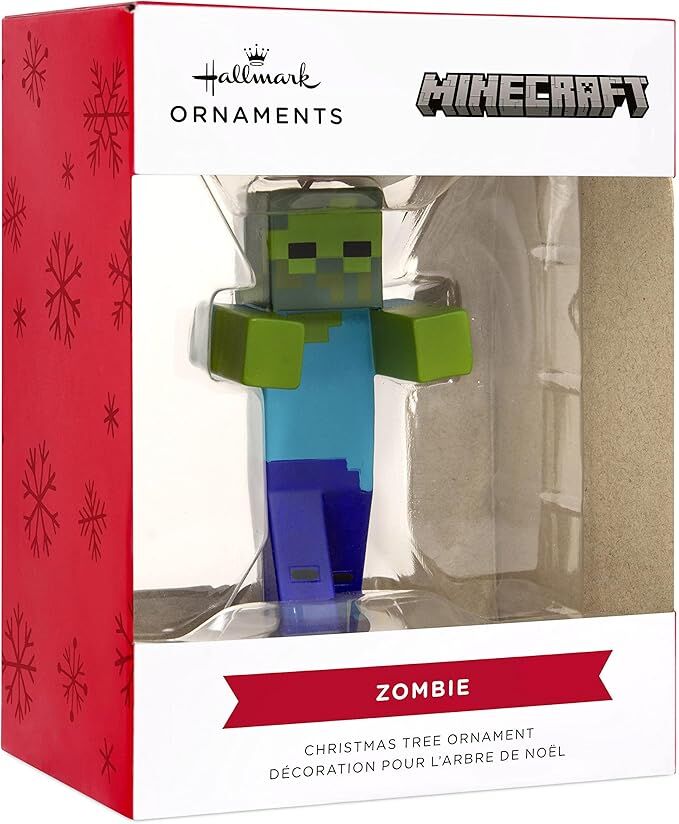 Hallmark Resin Hanging Ornament - Minecraft Zombie