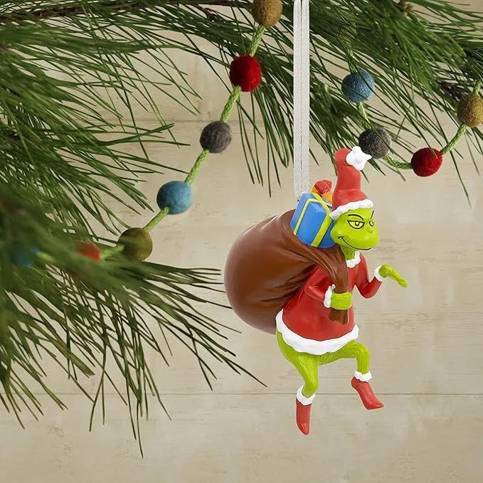 Hallmark Resin Hanging Ornament - Dr Seuss How The Grinch Stole Christmas
