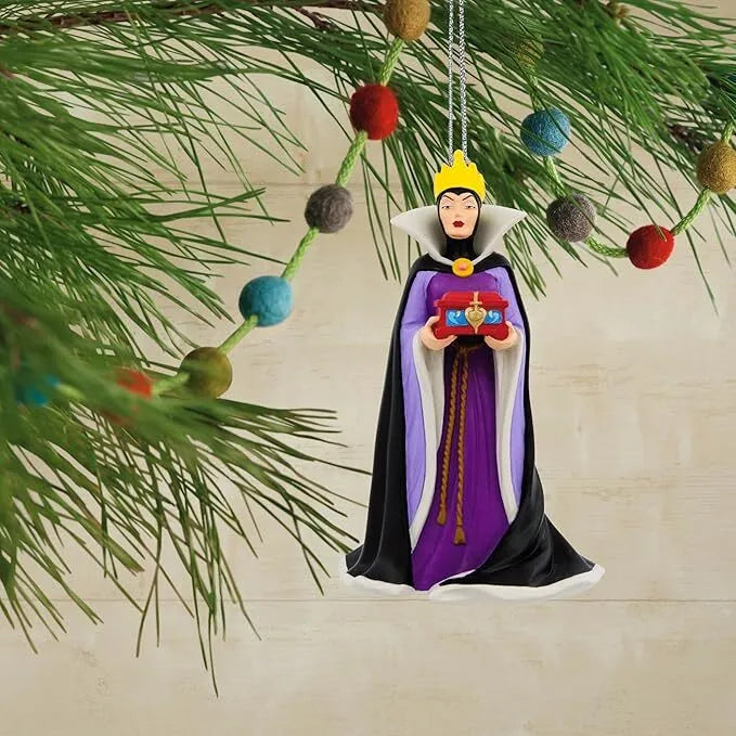 Hallmark Resin Hanging Ornament - Disney Snow White and the Seven Dwarfs Evil Queen