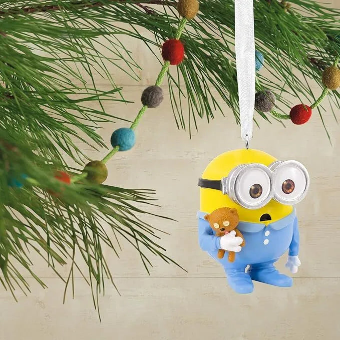 Hallmark Resin Hanging Ornament - Minions Bob in PJs