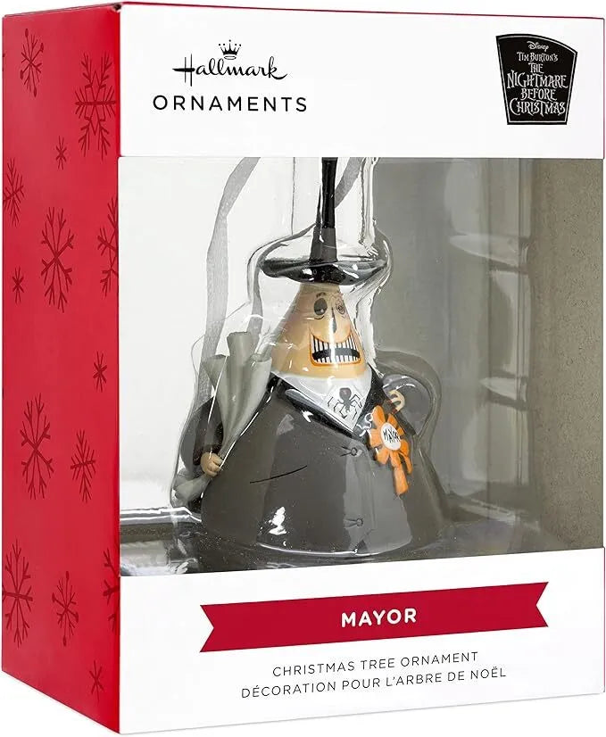 Hallmark Resin Hanging Ornament - Disney Nightmare Before Christmas Mayor