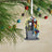 Hallmark Resin Hanging Ornament - Disney Nightmare Before Christmas Jack and Sally on Tombstone