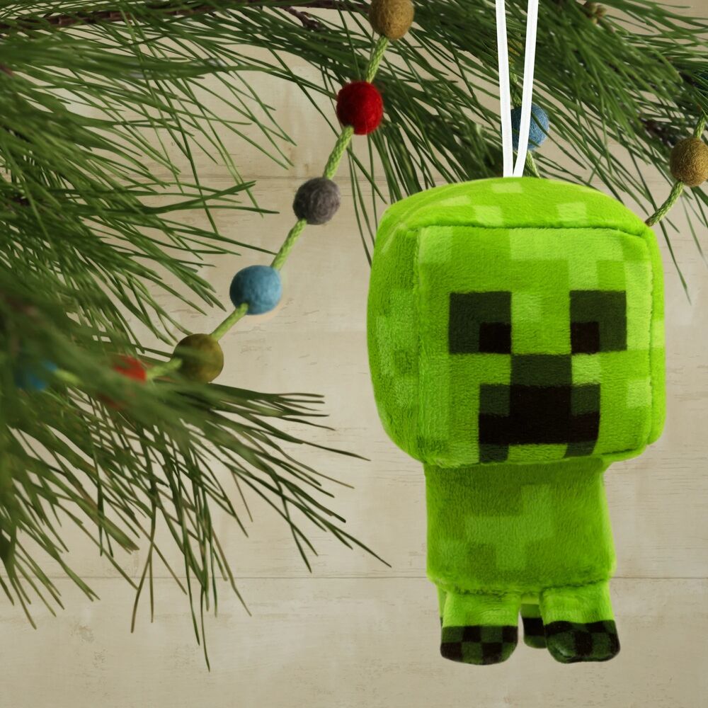 Hallmark Small Stars Hanging Ornament - Minecraft Creeper