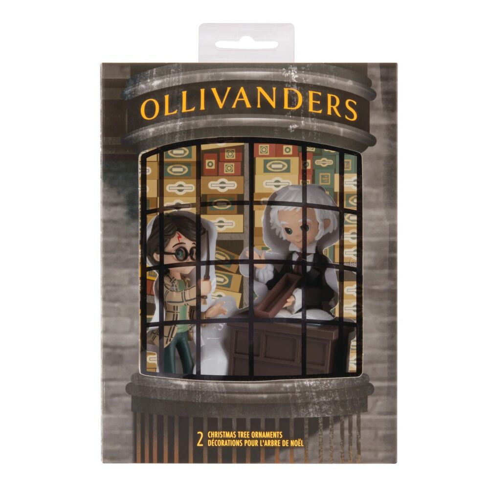 Hallmark Hanging Ornament - Harry Potter and Ollivander (Set of 2)