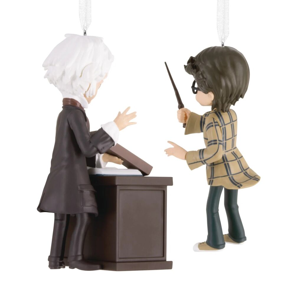 Hallmark Hanging Ornament - Harry Potter and Ollivander (Set of 2)