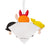 Hallmark Resin Hanging Ornament - Powerpuff Girls Bas Relief