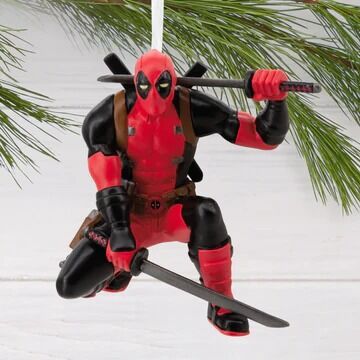 Hallmark Resin Hanging Ornament - Marvel Deadpool