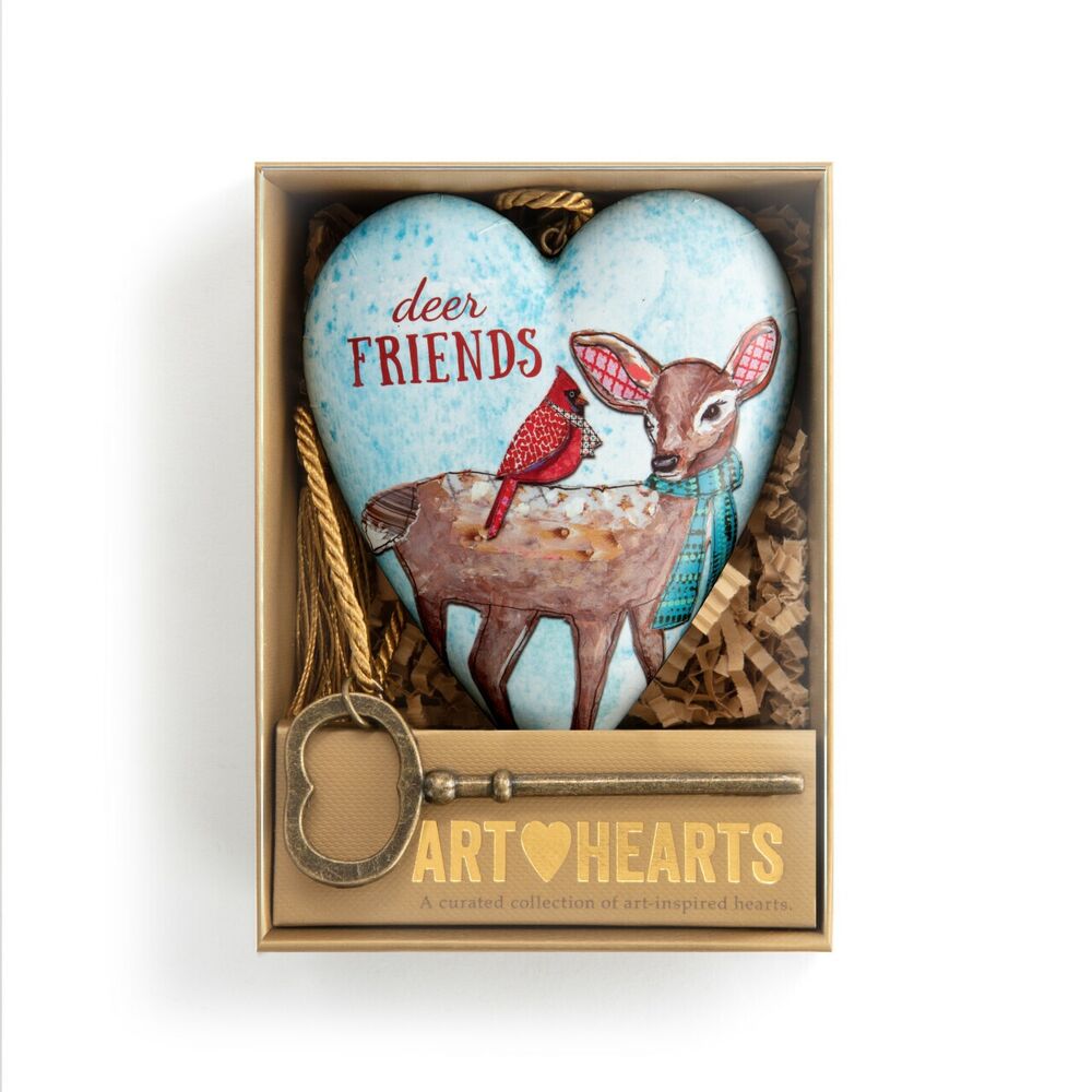 Art Hearts Holiday - Deer Friends