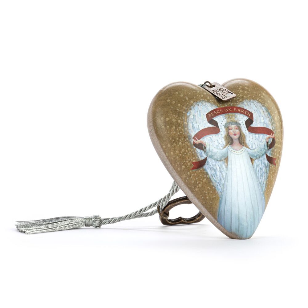 Art Hearts Holiday - Guardian Angel Peace on Earth