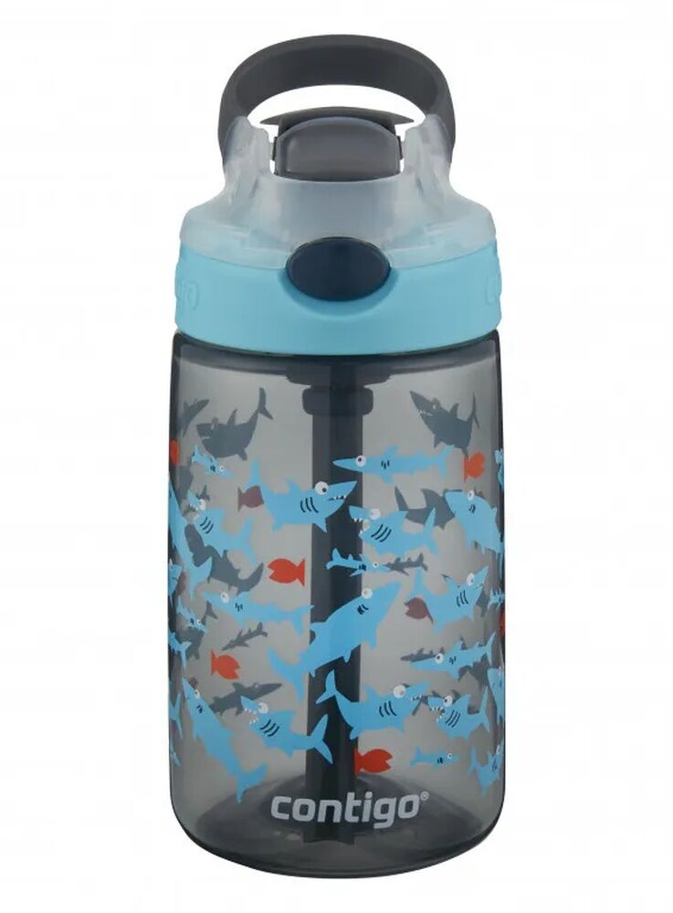 Contigo Kids Drink Bottle Gizmo Flip Autospout - 410ml Shark