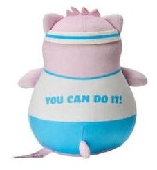 Pembe the Pink Cat Plush - Workout