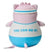 Pembe the Pink Cat Plush - Workout