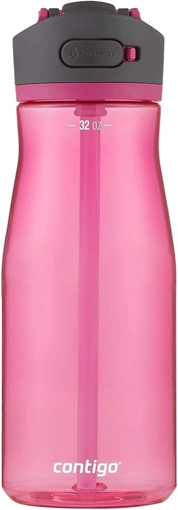 Contigo Drink Bottle Ashland 2.0 Autospout - 946ml Dragon Fruit