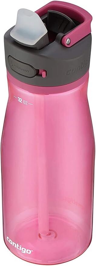 Contigo Drink Bottle Ashland 2.0 Autospout - 946ml Dragon Fruit