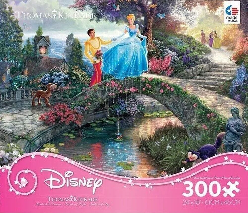 Thomas Kinkade Disney Princess 300pc Oversized Puzzle - Cinderella