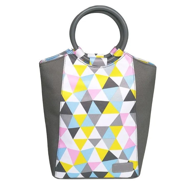 Sachi Insulated Lunch Bag - Triangle Mosaic