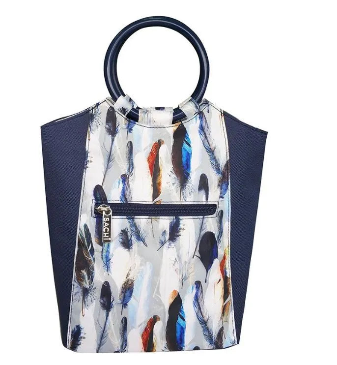 Sachi Insulated Lunch Bag - Feathers