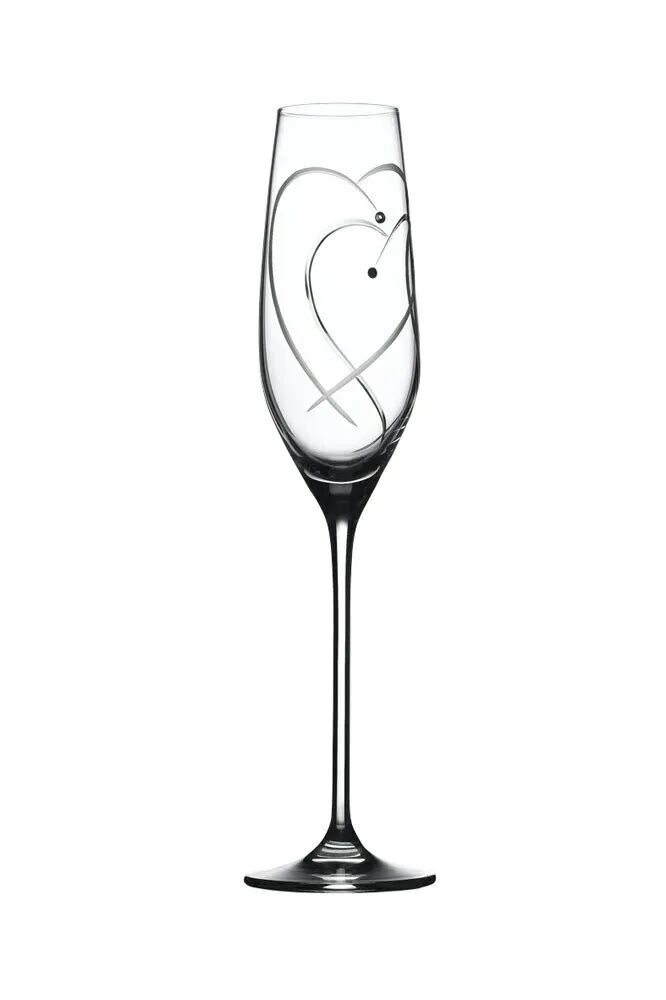 Royal Doulton Promises - Two Hearts Flutes - Set Of 2