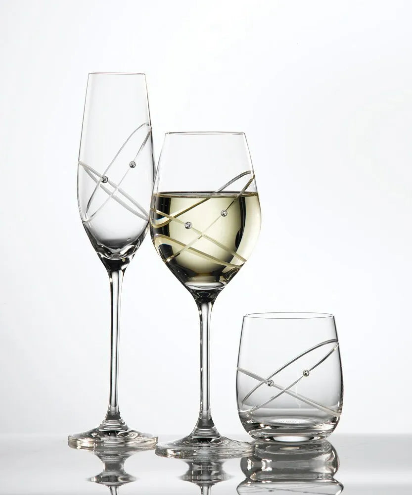 Royal Doulton Promises - With This Ring Wine Glasses - Set of 2