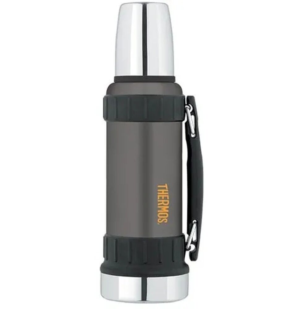 Thermos Work Series Vacuum Flask 1.2L Gun Metal Grey