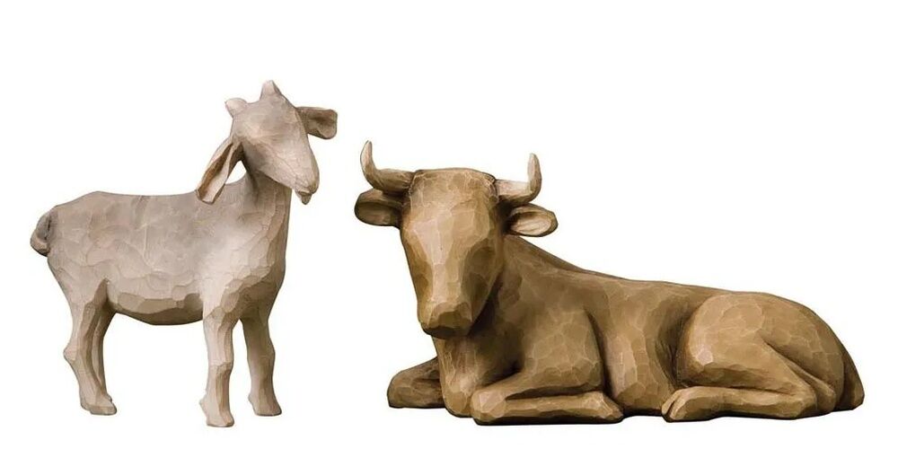 Willow Tree - Nativity Collection - Ox and Goat