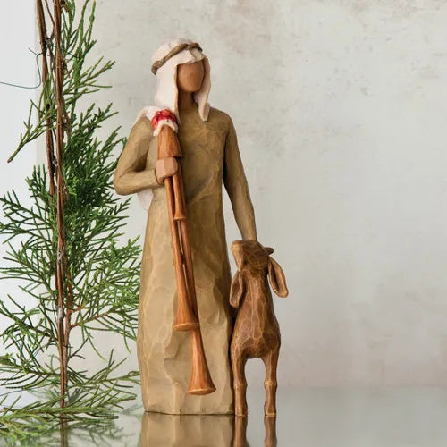 Willow Tree - Nativity Collection - Zampognaro Shepherd with Bagpipe