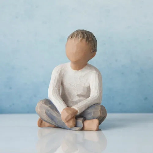 Willow Tree - Roses In The Garden Collection - Imaginative Child (Darker Skin & Hair)