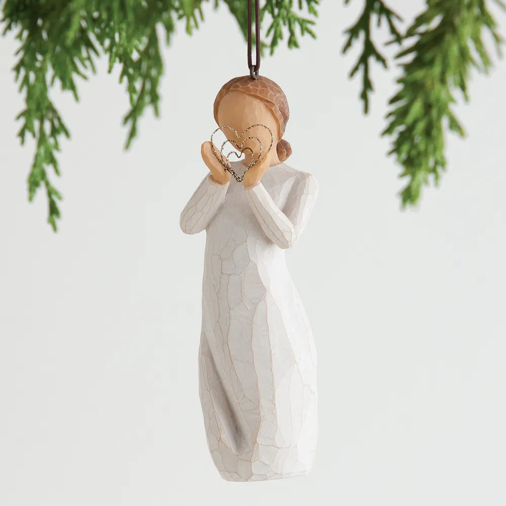 Willow Tree Hanging Ornament - Lots of Love